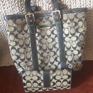 Coach bag and wallet